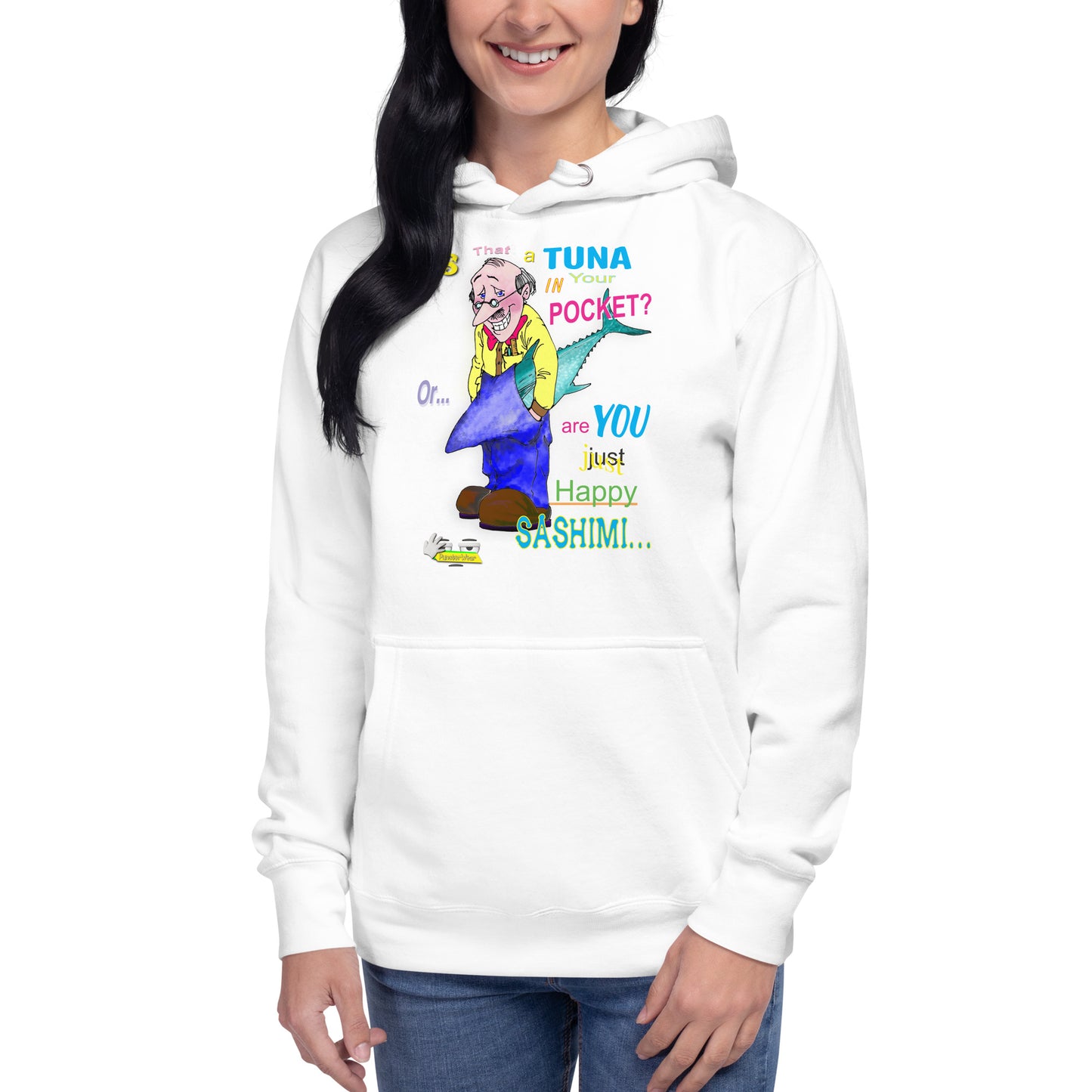 HAPPY SASHIMI  |  Unisex Premium Pullover Hoodie