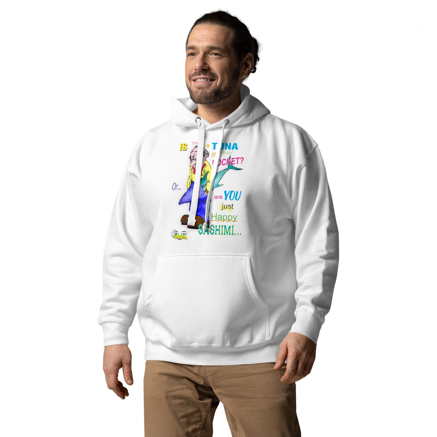 HAPPY SASHIMI  |  Unisex Premium Pullover Hoodie
