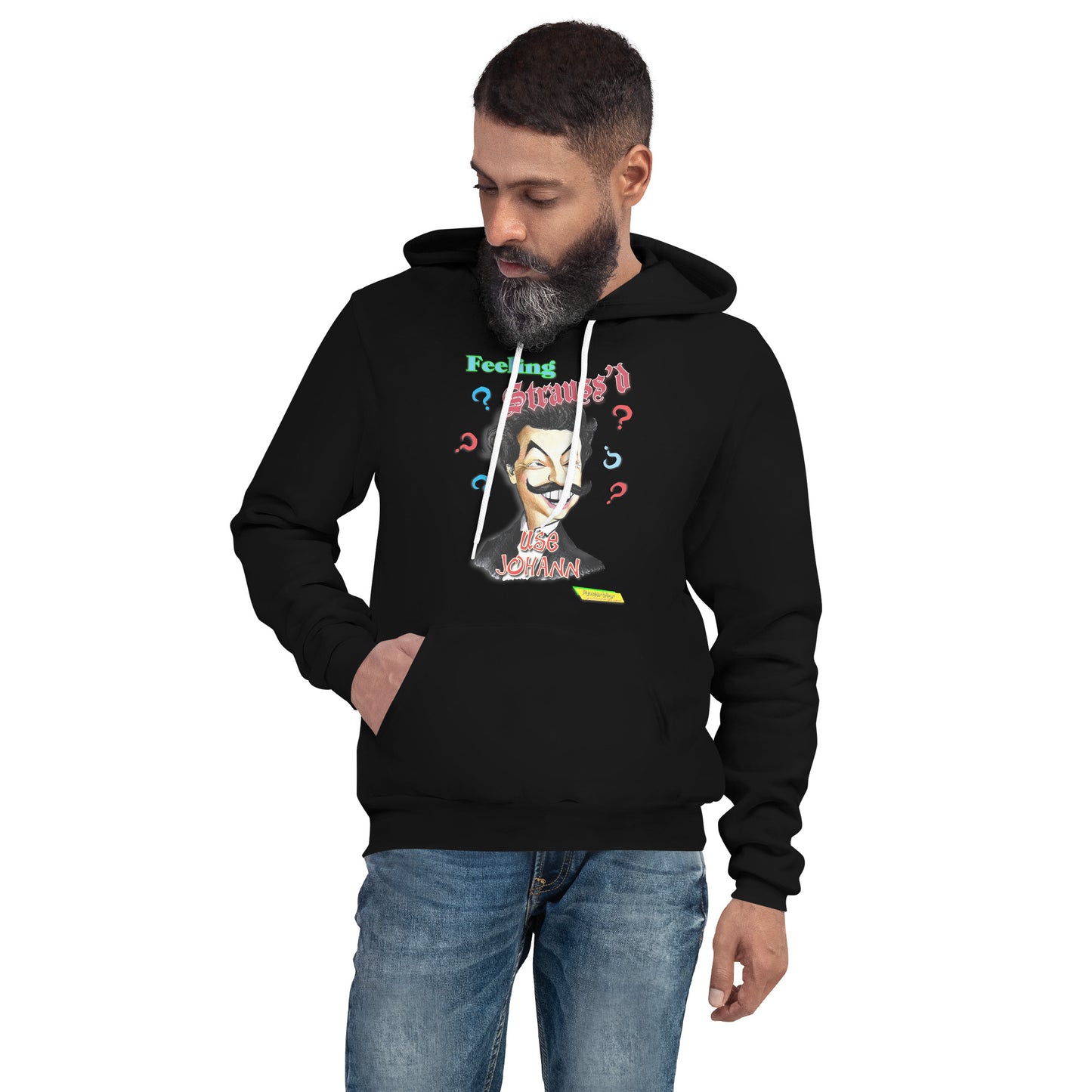 FEELING STRAUSS'D  |  Unisex Midweight Fleece Pullover Hoodie