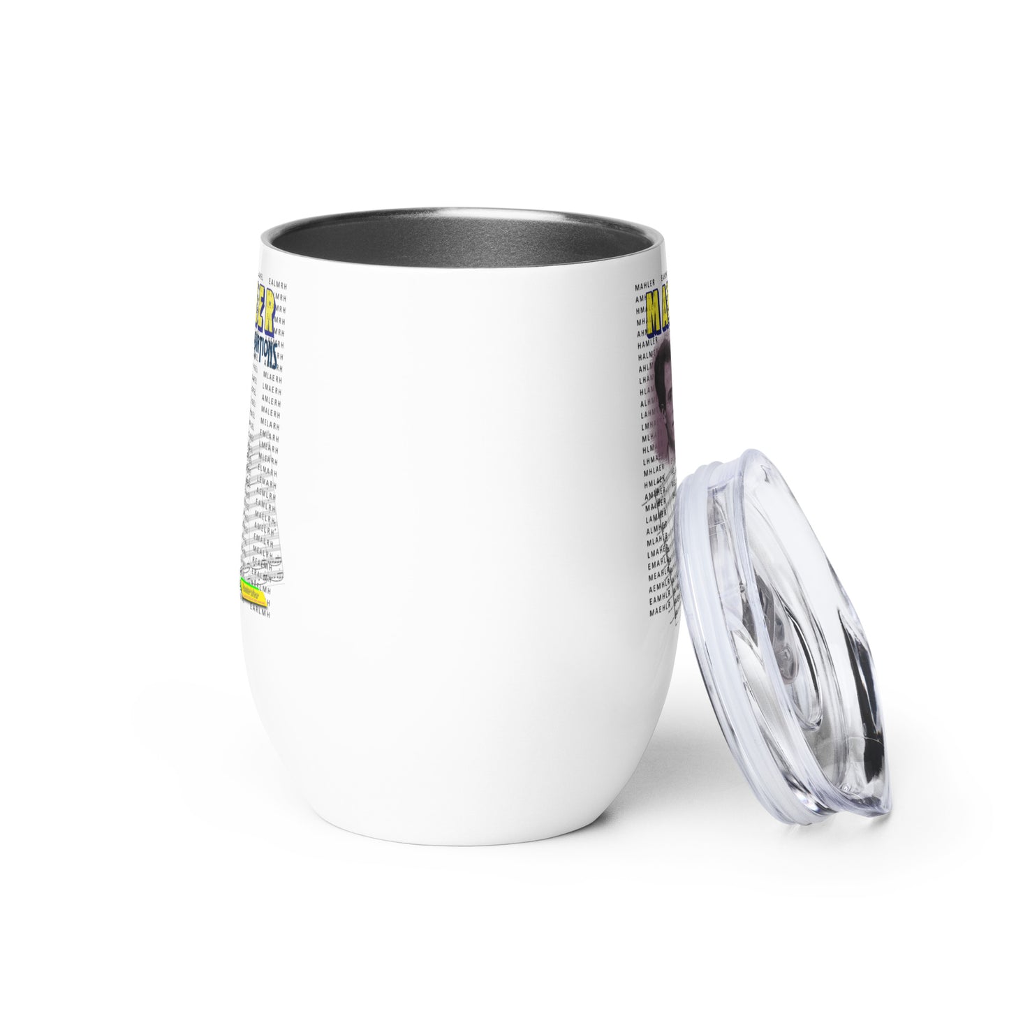 MAHLER VARIATIONS  |  Stainless Steel Wine Tumbler, 12oz