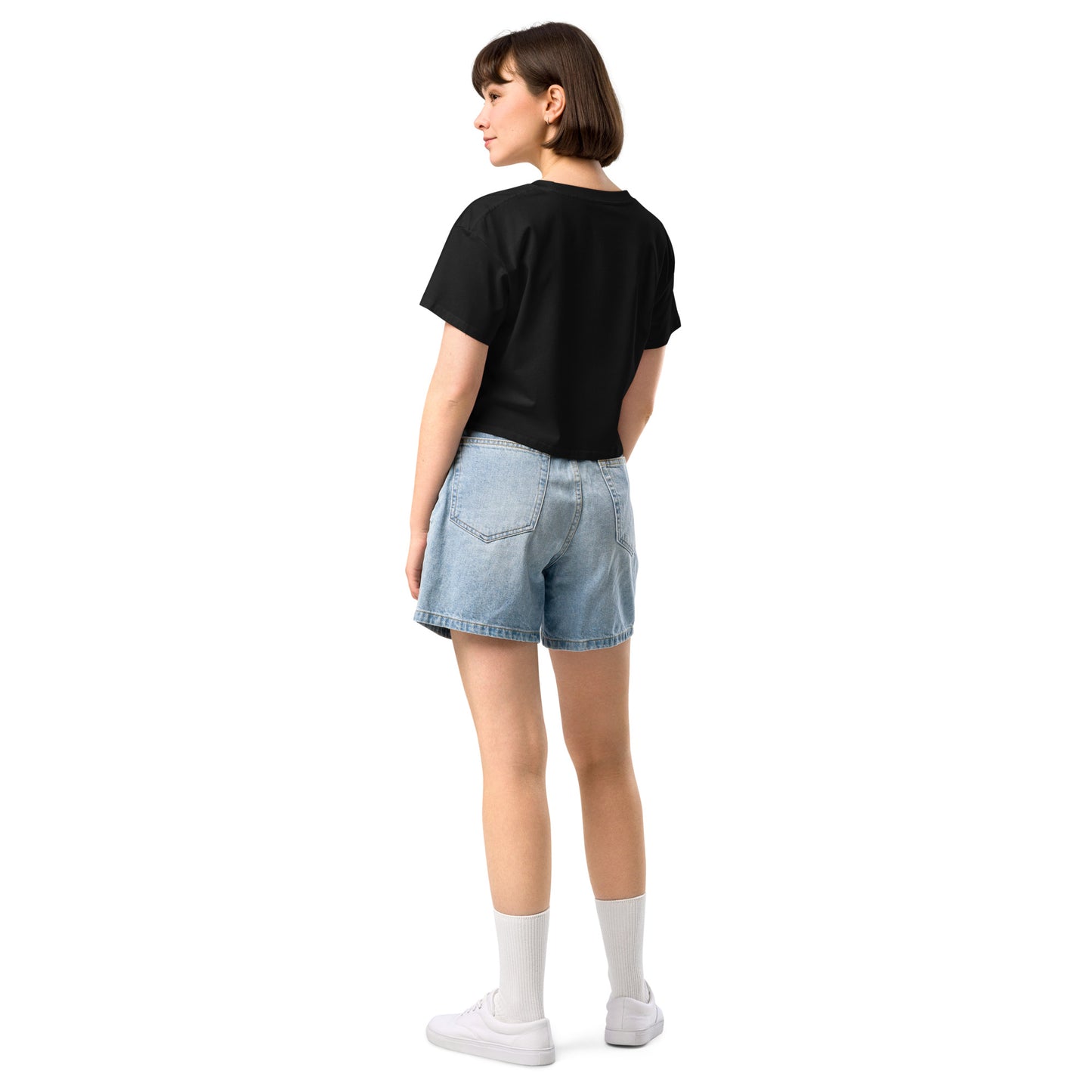 BACH! HUMBUG!!  |  Women's Crop Top Crew Neck t-shirt