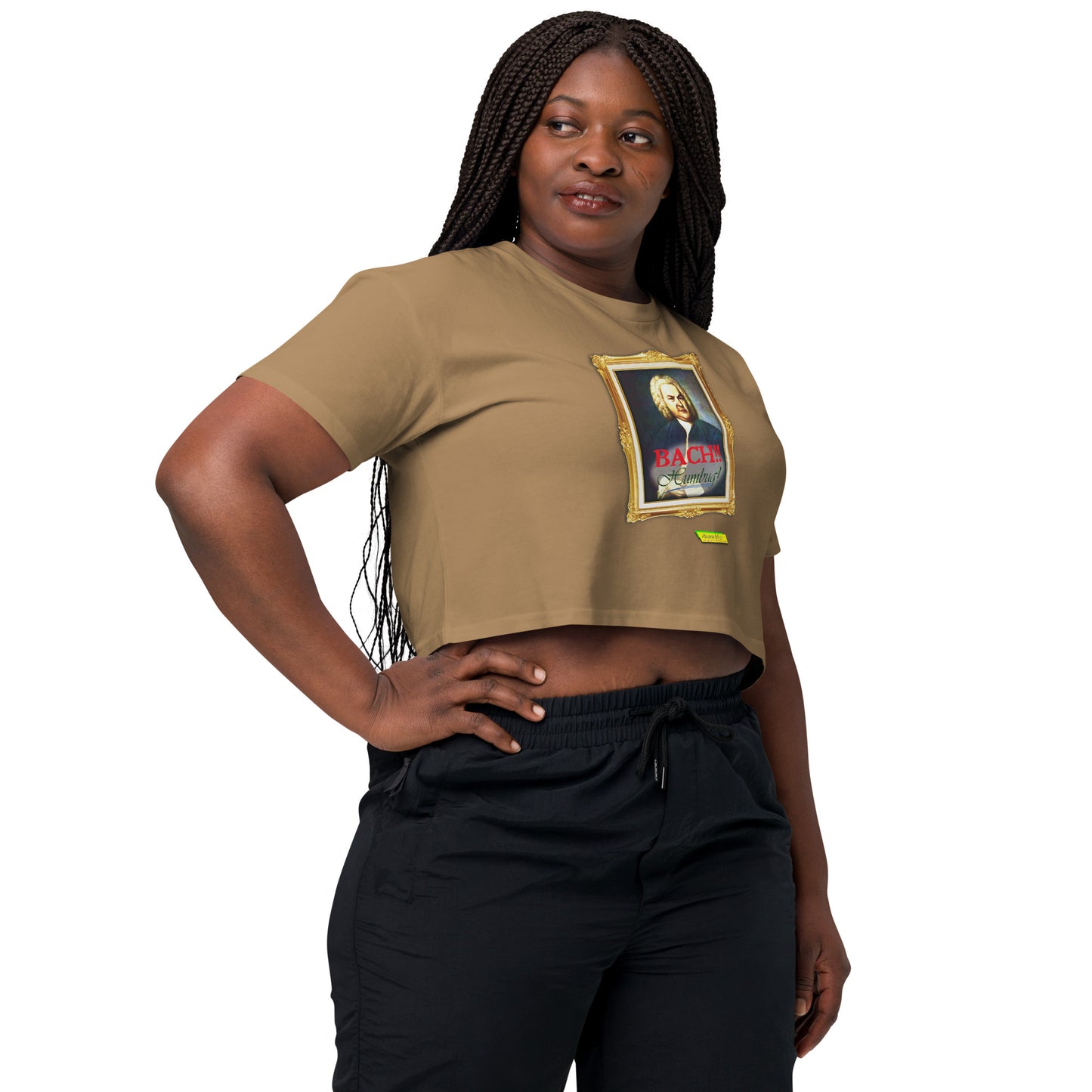 BACH! HUMBUG!!  |  Women's Crop Top Crew Neck t-shirt