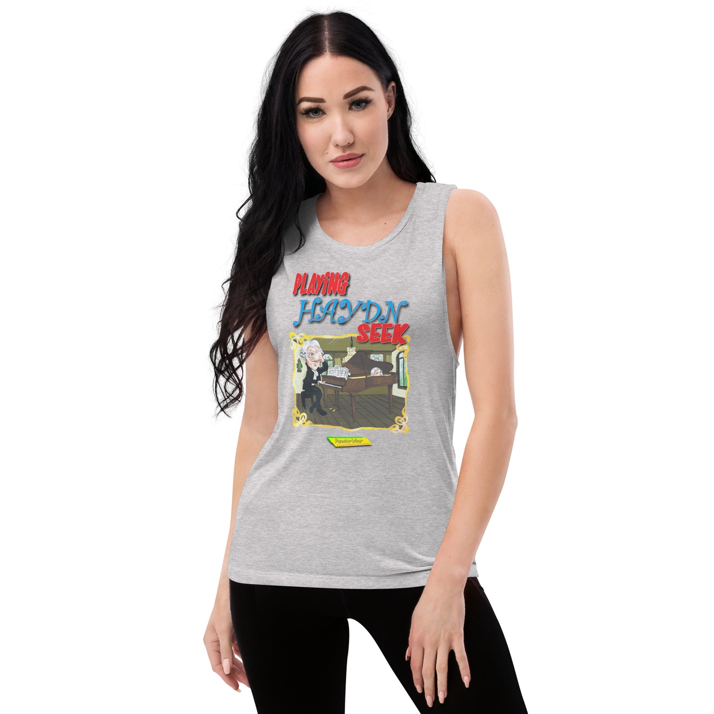 PLAYING HAYDN SEEK  |  Women's Muscle Tank Top