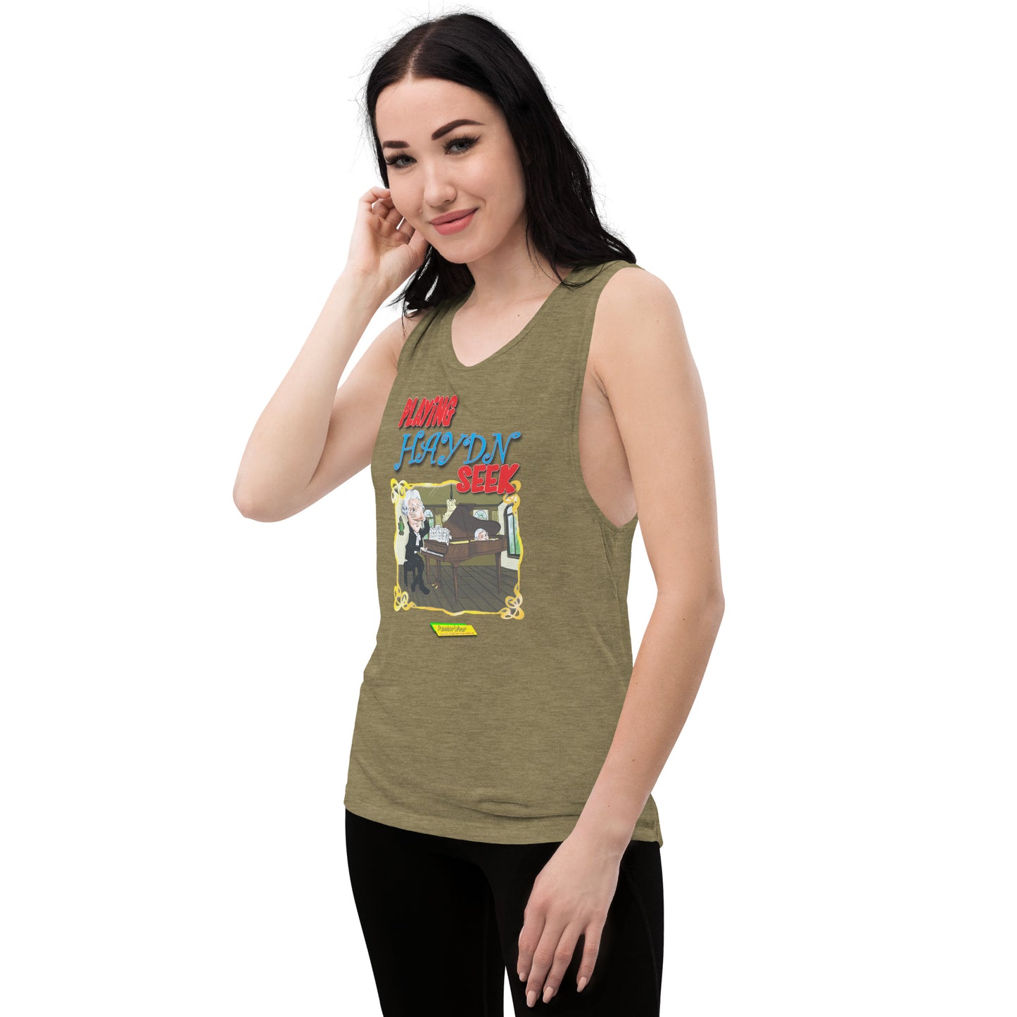 PLAYING HAYDN SEEK  |  Women's Muscle Tank Top