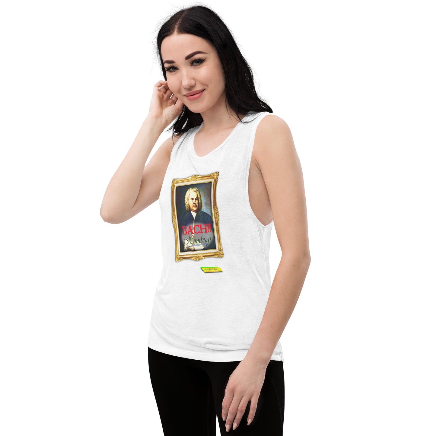 BACH! HUMBUG!!  |  Women's Muscle Tank Top