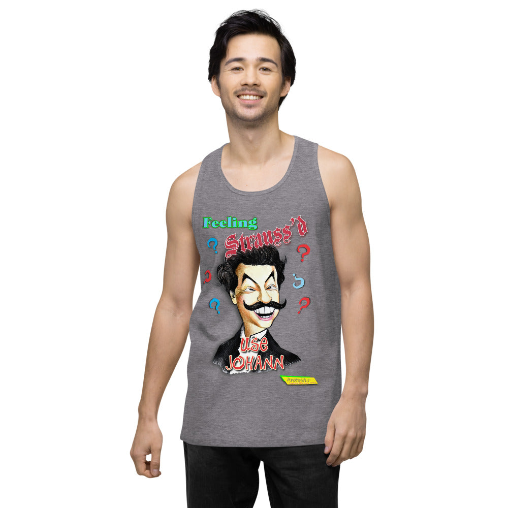 FEELING STRAUSS'D  |   Men's Premium Tank Top