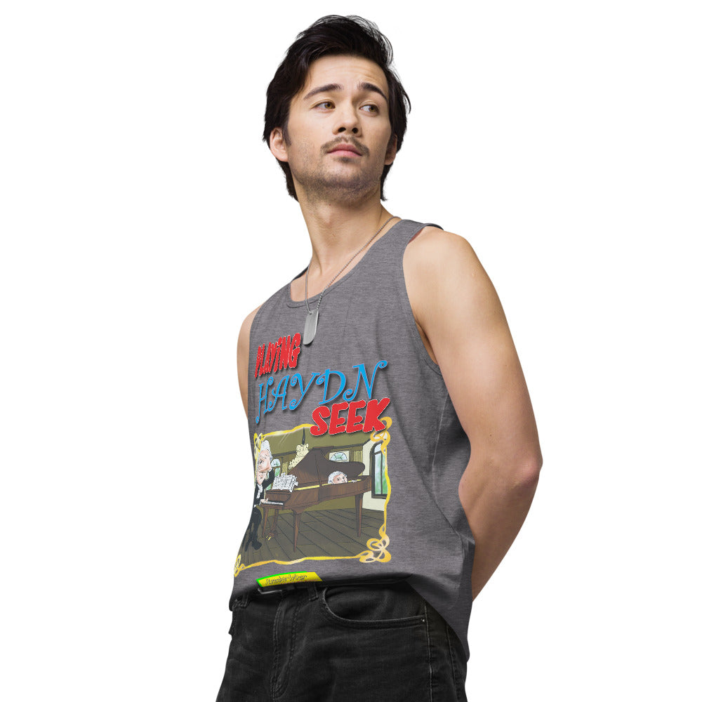 PLAYING HAYDN SEEK  |   Men's Premium Tank Top