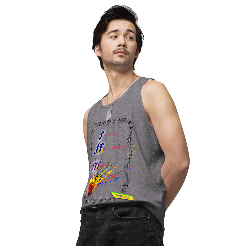 Triple Forte (FFF) – SPLAT  |   Men's Premium Tank Top