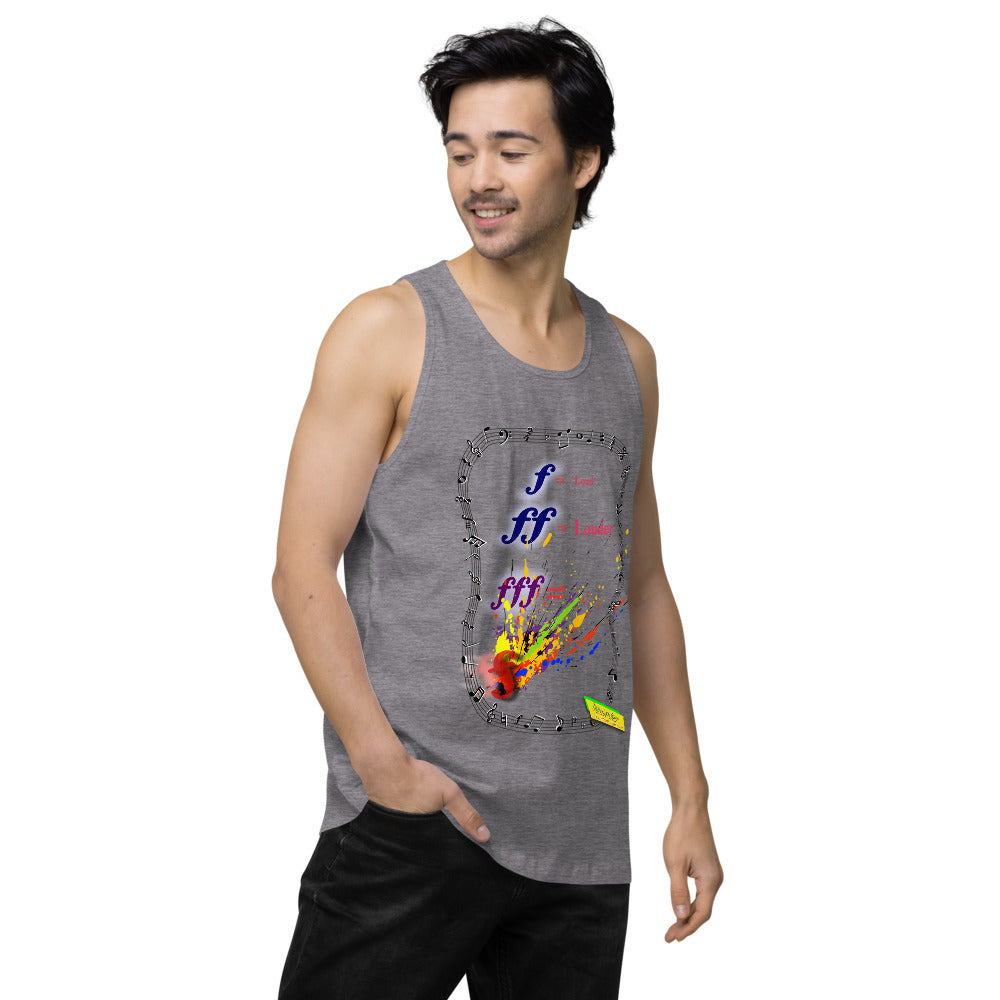 Triple Forte (FFF) – SPLAT  |   Men's Premium Tank Top