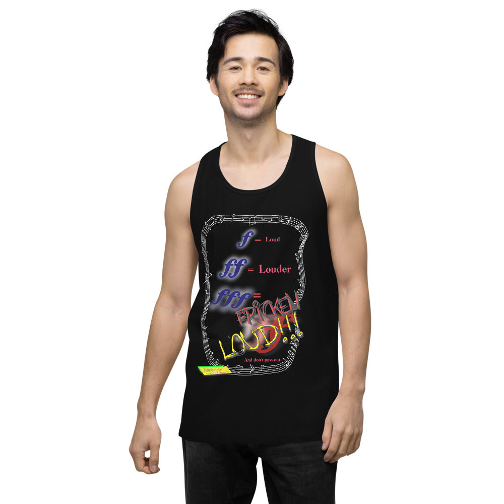 Triple Forte (FFF) – FRICKEN LOUD  |  Men's Premium Tank Top
