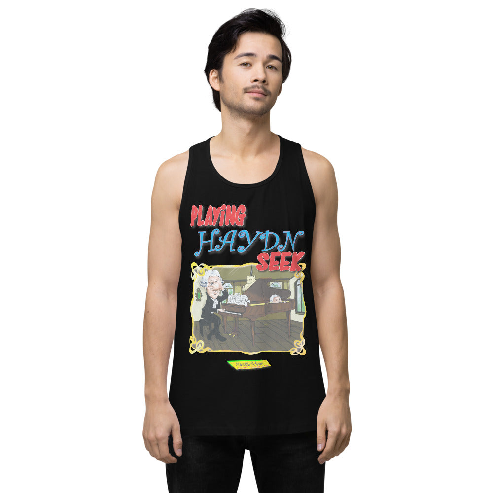 PLAYING HAYDN SEEK  |   Men's Premium Tank Top