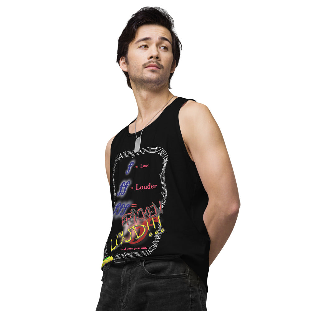 Triple Forte (FFF) – FRICKEN LOUD  |  Men's Premium Tank Top