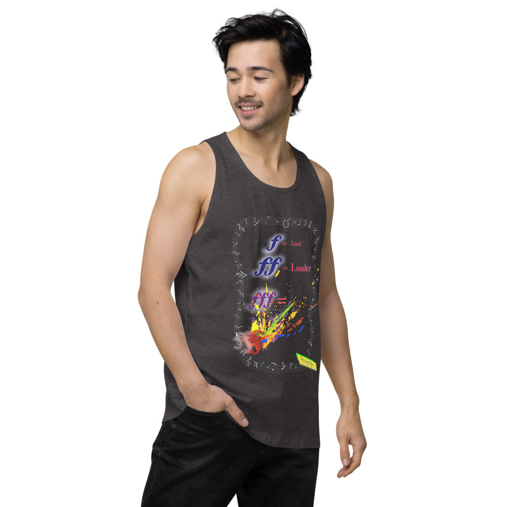 Triple Forte (FFF) – SPLAT  |   Men's Premium Tank Top