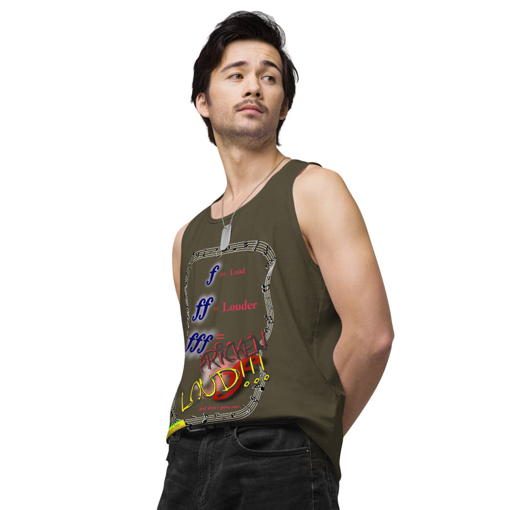 Triple Forte (FFF) – FRICKEN LOUD  |  Men's Premium Tank Top