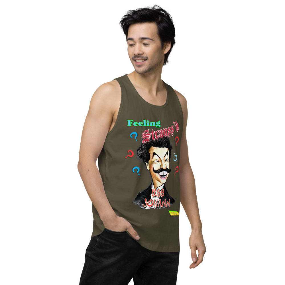 FEELING STRAUSS'D  |   Men's Premium Tank Top