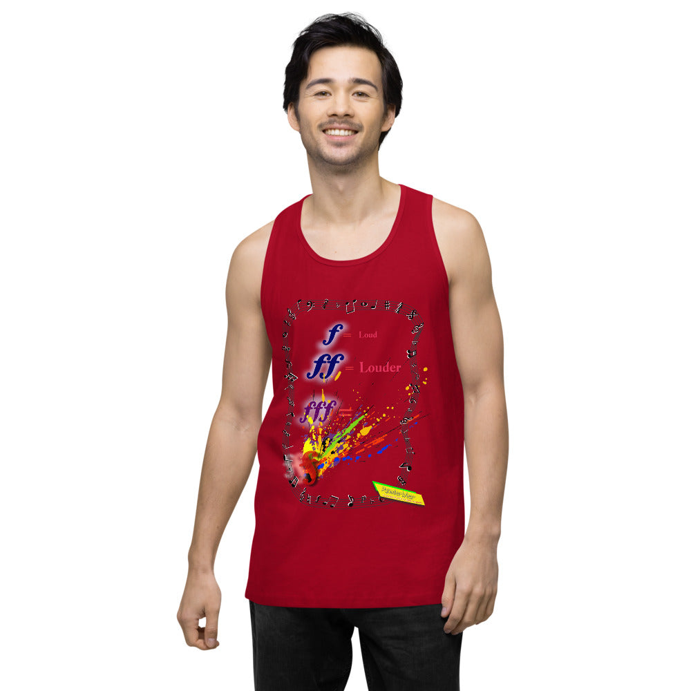 Triple Forte (FFF) – SPLAT  |   Men's Premium Tank Top