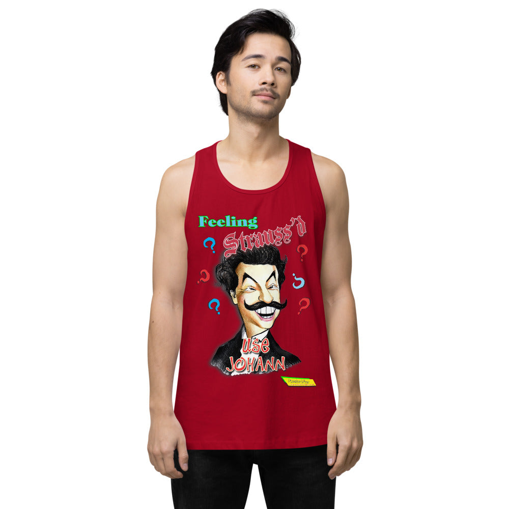 FEELING STRAUSS'D  |   Men's Premium Tank Top