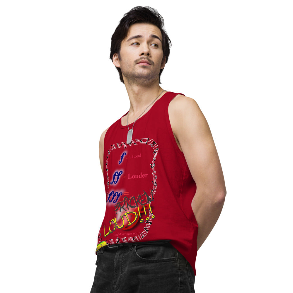 Triple Forte (FFF) – FRICKEN LOUD  |  Men's Premium Tank Top