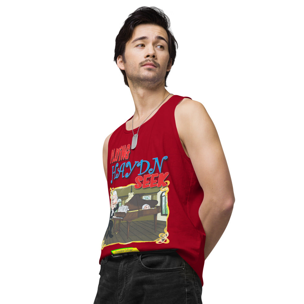 PLAYING HAYDN SEEK  |   Men's Premium Tank Top