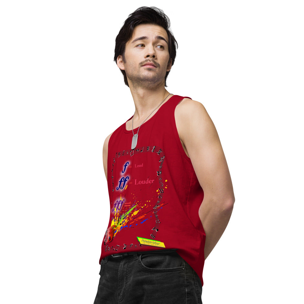Triple Forte (FFF) – SPLAT  |   Men's Premium Tank Top