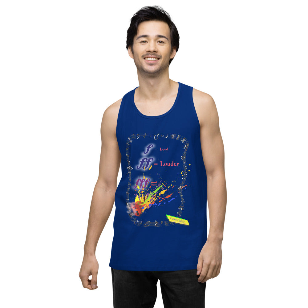 Triple Forte (FFF) – SPLAT  |   Men's Premium Tank Top