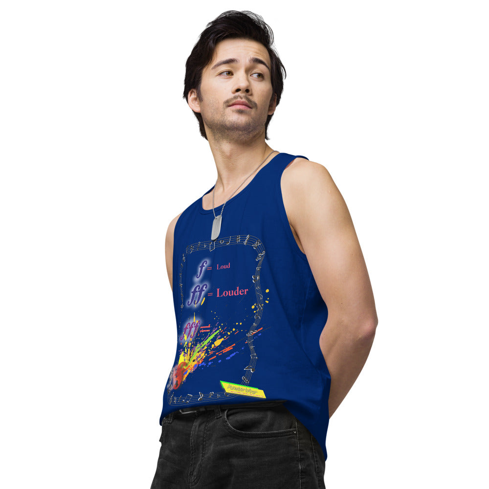 Triple Forte (FFF) – SPLAT  |   Men's Premium Tank Top
