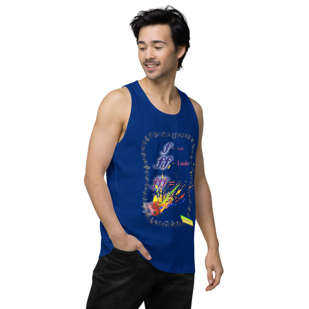 Triple Forte (FFF) – SPLAT  |   Men's Premium Tank Top