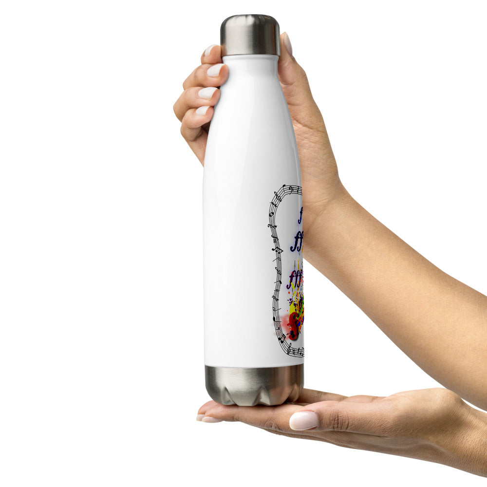 Triple Forte (FFF) – SPLAT  |   Stainless Steel Water Bottle, 17oz