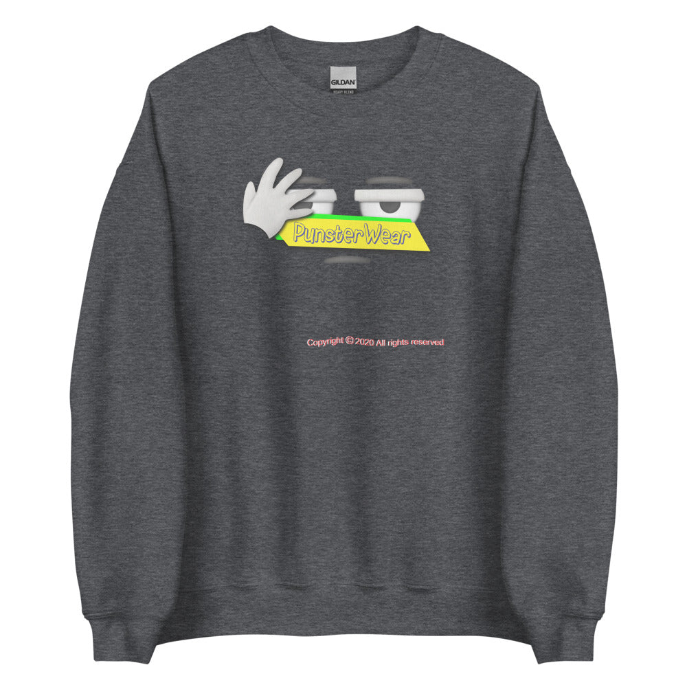 PunsterWear Logo   |   Unisex Crew Neck Sweatshirt