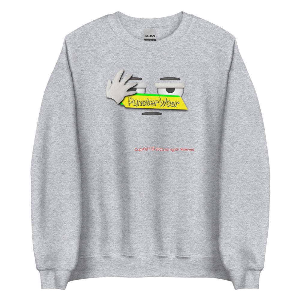 PunsterWear Logo   |   Unisex Crew Neck Sweatshirt