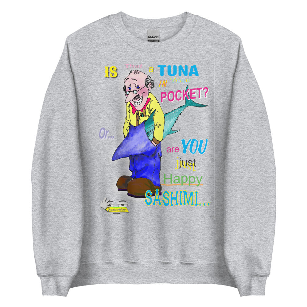 Happy Sashimi   |   Unisex Crew Neck Sweatshirt